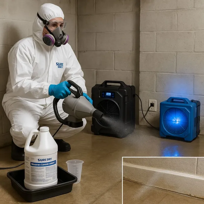 Sanitization and Odor Removal process in Elkridge, MD
